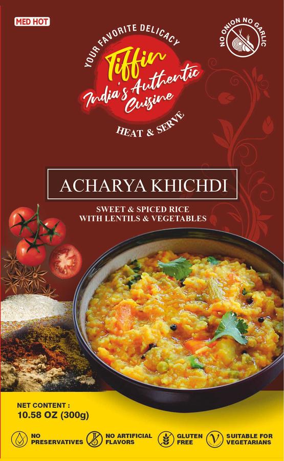 ACHARYA KHICHDI INDIAN RISSOTTO SWEET, SPICE RICE WITH LENTILS